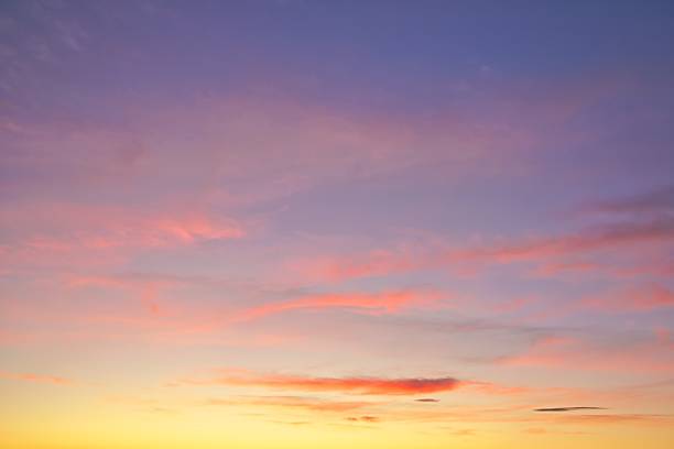Sky Replacement Sunset Yellow and Pink