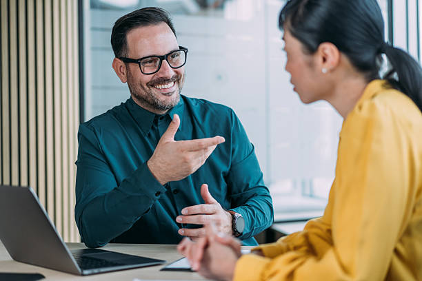 istock Business partners in meeting. 2249500289