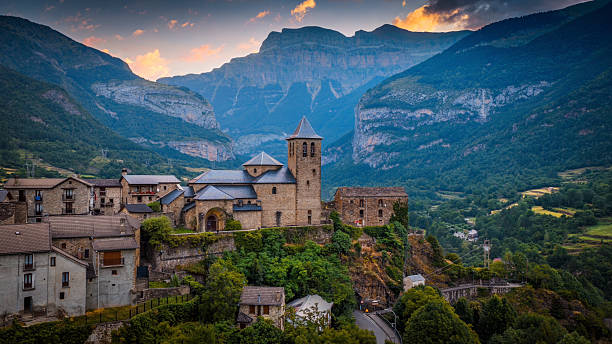 istock Torla at Sunrise with the Monte Perdido Massif, Ordesa Valley, Spanish Pyrenees 2249501296