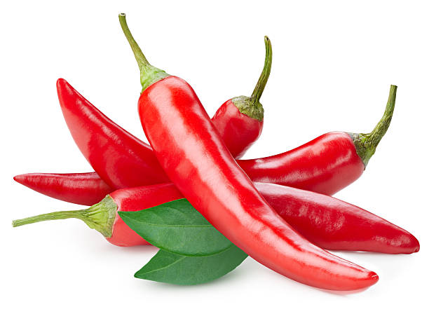 istock Red hot chili pepper isolated on white background 2249503602