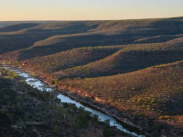 istock The Murchison River Gorge in Western Australia at Sunset 2249506061