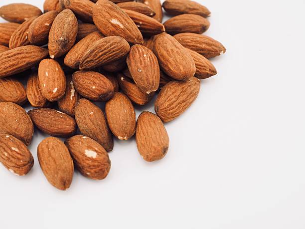Roasted Organic Almonds, Food, Nuts