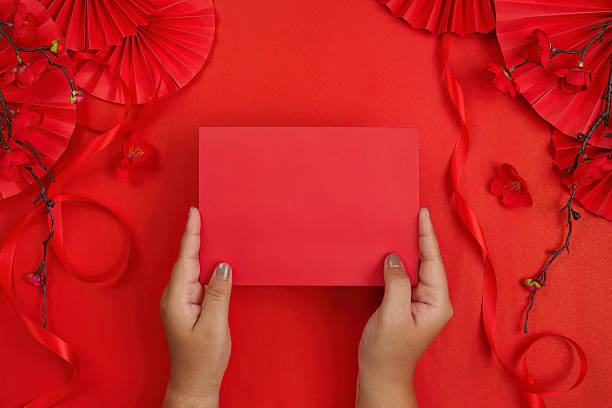 istock Blank Red Envelope for Chinese New Year Wishes 2249513606