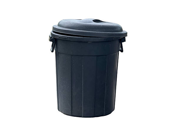 istock Sturdy Black Garbage Container Ready for Commercial or Residential Use 2249519077