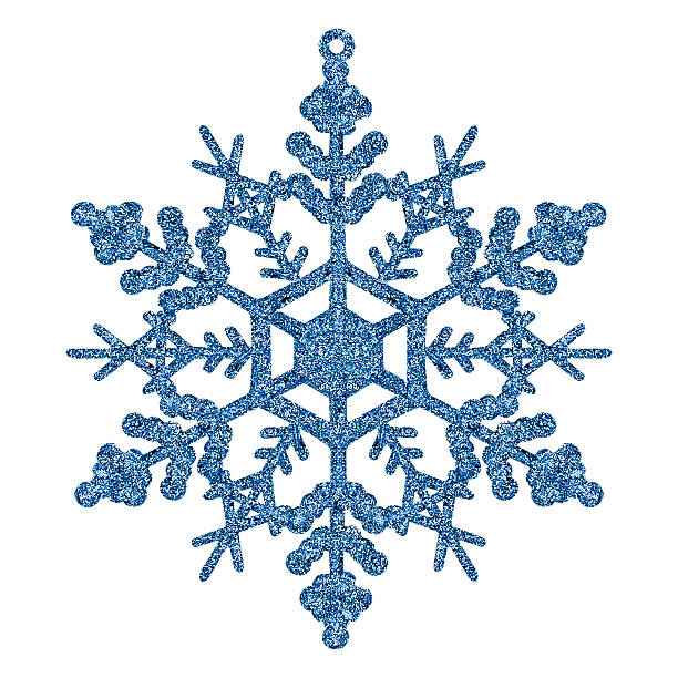 istock glittery blue snowflake isolated on white background 2249522104