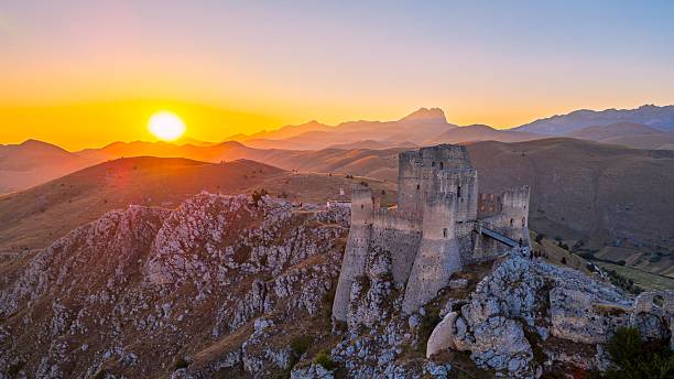istock Sunset over Rocca Calascio Castle, Abruzzo 2249529552