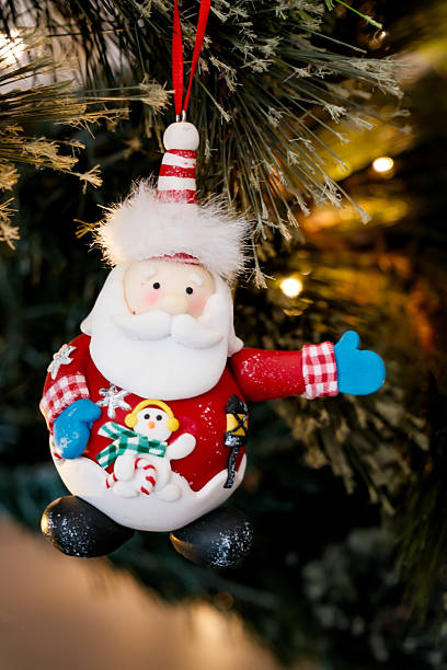 istock Santa on the Christmas Tree 2249529755