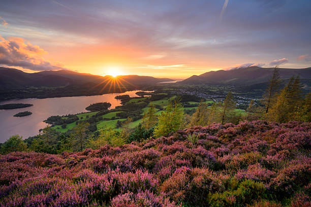 istock Summer Sunset Over Derwentwater from Walla Crag, Lake District, UK. 2249538993