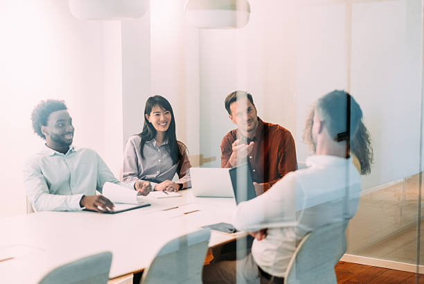 istock Business persons on meeting in the office. 2249543806