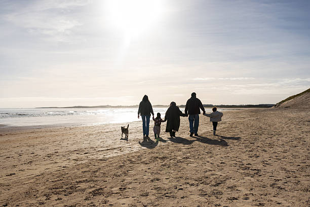 istock Family Walk Hand in Hand 2249549442