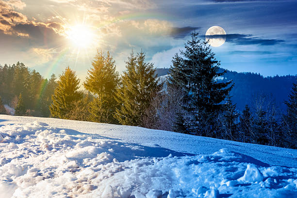 istock winter landscape in mountains 2249551598