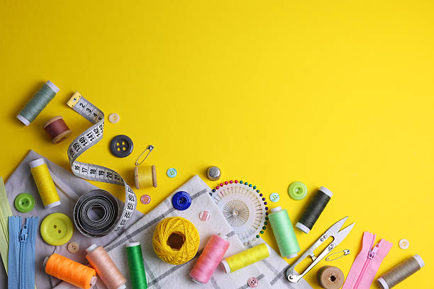 istock A wide range of sewing materials and tools is located on a colored background 2249552104