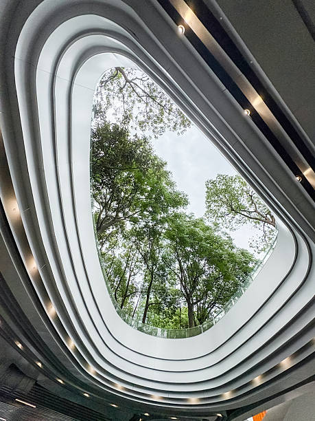 Skylights in underground parking garages