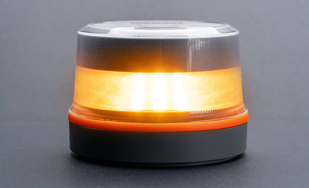 istock V16 warning light, new spanish emergency signal device 2249554080