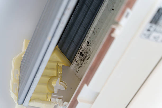 istock Wall-mounted Air Conditioner Disassembly Cleaning (Dirt Deep Inside After Removing the Blower Fan) 2249563642