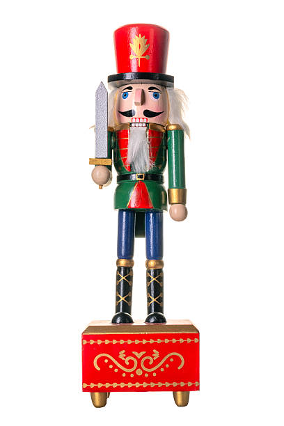 istock Christmas symbol. Nutcracker Christmas soldier isolated on white background 2249564688