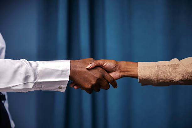 istock Business partners shaking hands making deal agreement 2249566832