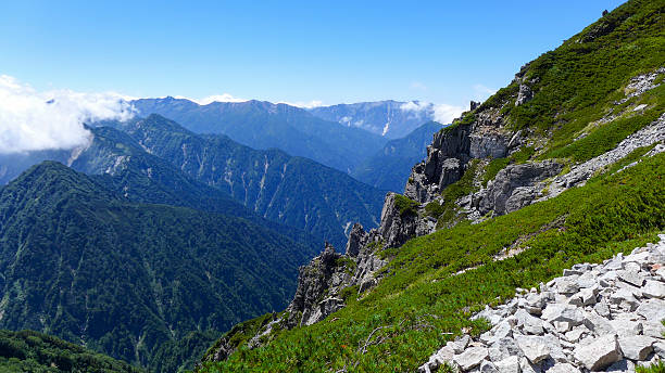 A spectacular summer mountain landscape