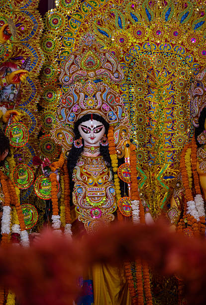 istock Handmade idol of goddess durga 2249573847