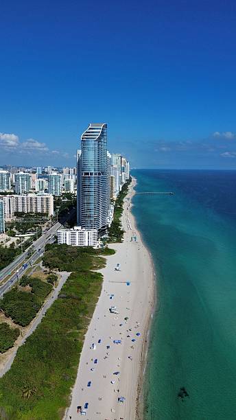 istock Sunny Isles Beach Daytime Drone 2249573978