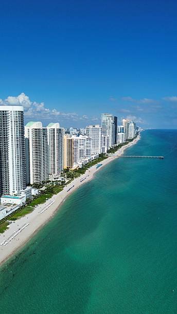 istock Sunny Isles Beach Daytime Drone 2249574039