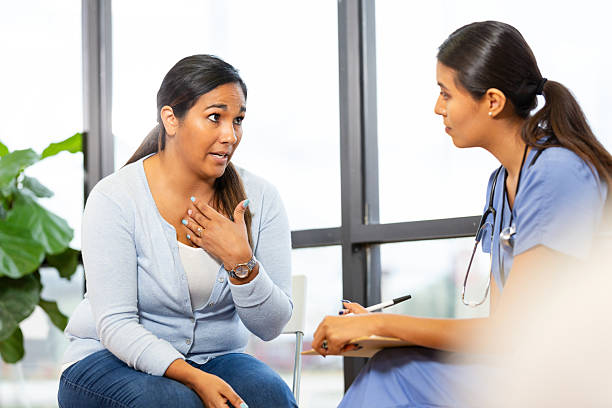 istock Patient shares concerns during a supportive conversation with a healthcare professional. 2249574618