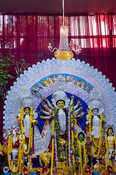 istock Handmade idol of goddess durga 2249574659