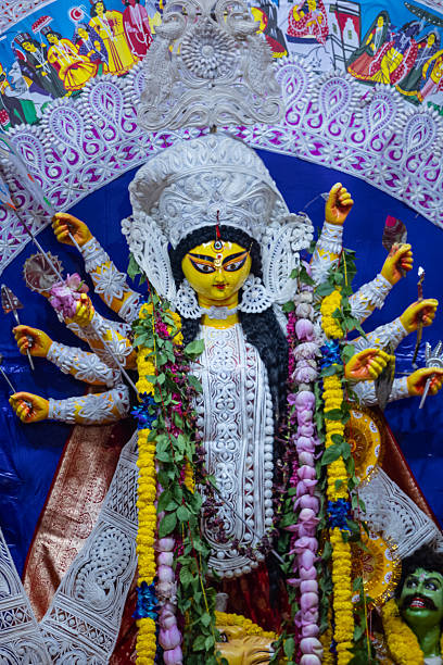 istock Handmade idol of goddess durga 2249575166