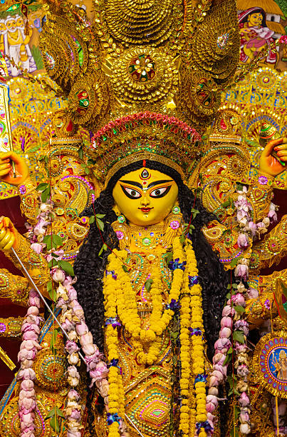 istock Handmade idol of goddess durga 2249575372