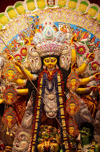 istock Handmade idol of goddess durga 2249576816