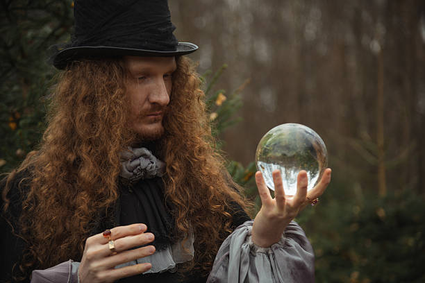 Fortune Teller's Hands With Floating Crystal Ball. You can easily place anything inside the ball, or below it,  to customize the image to your theme!