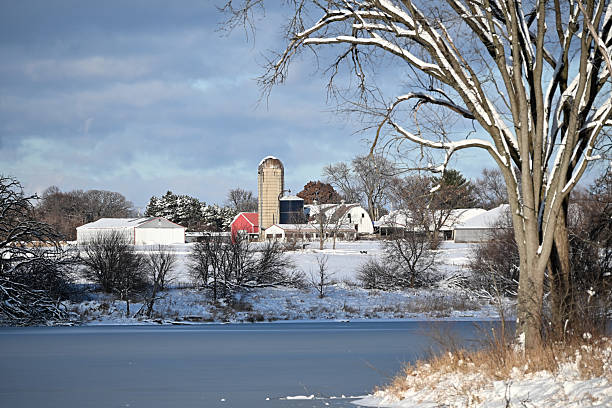 istock Farm in the Winter 2249629387