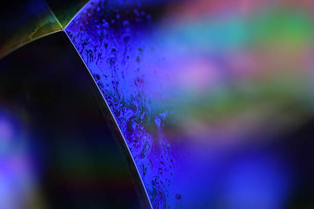 Dark scientific background, fantastic macro abstraction, geometric shapes, deep background
