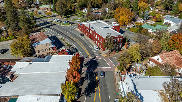 istock Aerial View Weaverville California 2249641638