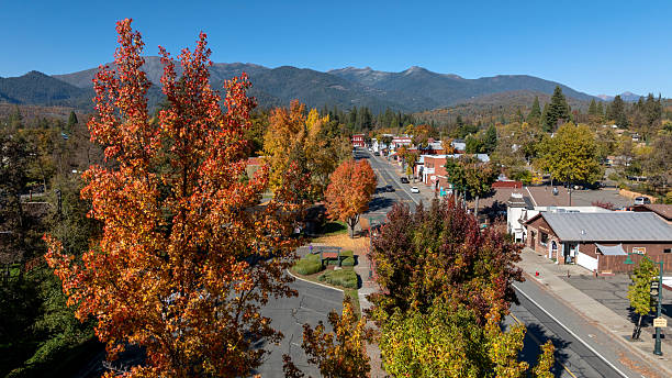 istock Aerial View Weaverville California 2249641639