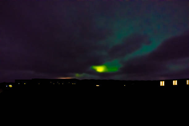 Aurora Borealis, Northern Lights in Olnbogaas, Iceland -Oct 13, 2025 - N47