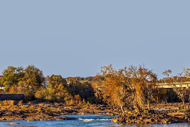 istock Scenic Woodruff Riverfront Park and Historic Riverfront Industrial District in Columbus, Georgia 2249642488