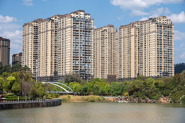 istock Beautiful view of Kunming waterfall park in China. 2249644352