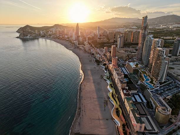 istock soft sunlight over curving coastlines creates inviting scenery for promotional travel content 2249650287