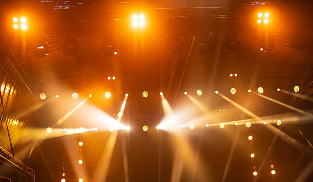 istock Professional stage lights on the concert 2249654930