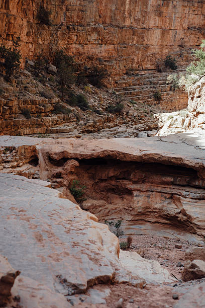 istock Eroded Rock Shelf and Steep Canyon Walls in Paradise Valley, Morocco 2249656419