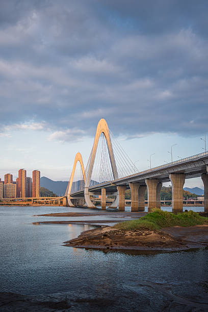 istock Urban Bridge Crossing River Landscape 2249660950