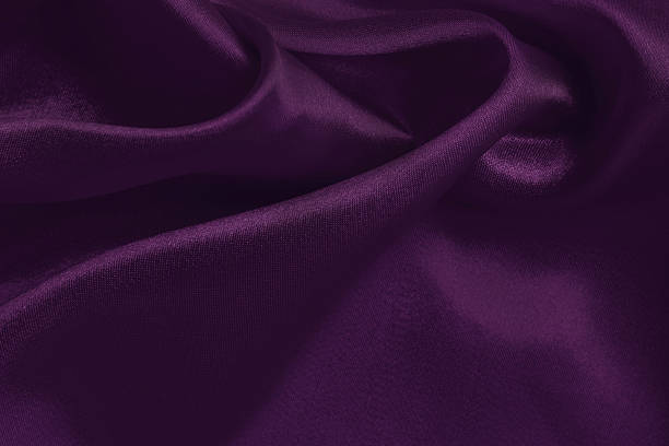 istock Purple fabric cloth texture for background and design art work, beautiful crumpled pattern of silk or linen. 2249661851