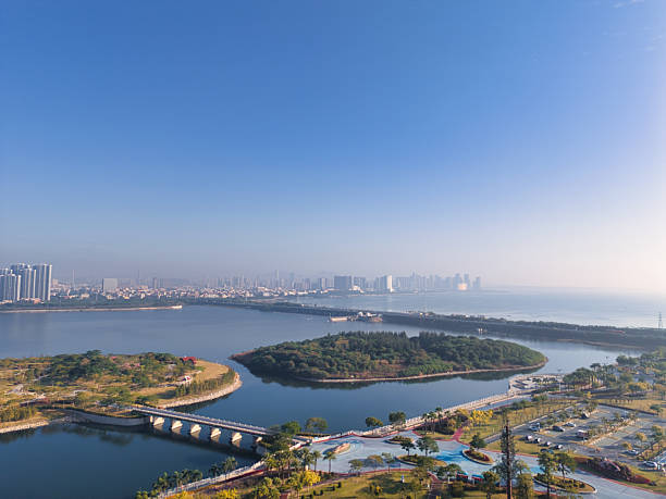 istock Panoramic View of Urban Waterfront Landscape 2249664718