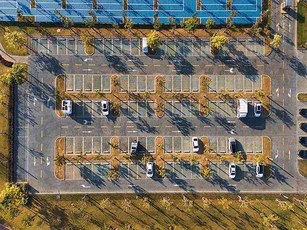 istock Aerial View of Parking Lot 2249664759