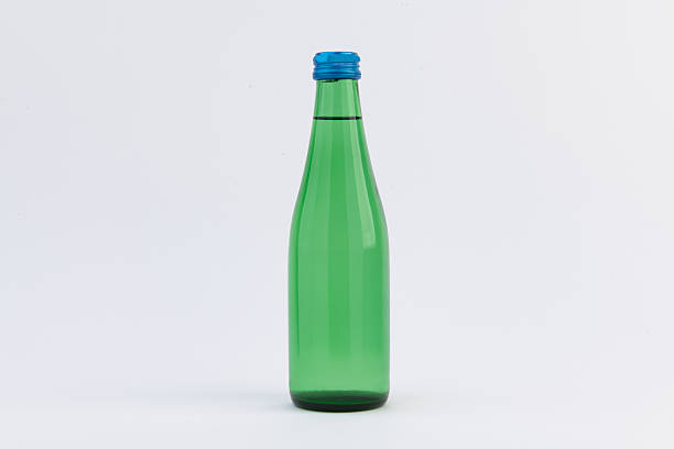 istock Bottle of water isolated on white background. Green plastic bottle. 2249671131