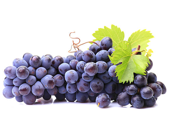 istock Bunch of grapes on a white background 2249674766