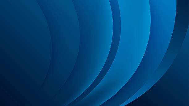 istock Winter christmas background. Abstract dark blue background with paper waves and seacoast for banner, invitation, poster or web site design. Paper cut style. Vector illustration 2249675357