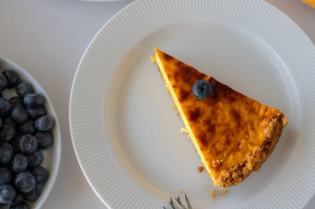 istock Slice of Homemade Pumpkin Cheesecake 2249683139