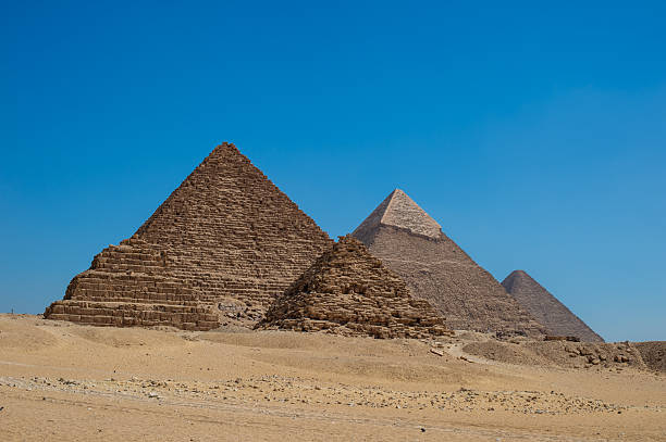 istock Great Pyramids of Giza in Egypt in Cairo in summer 2249683316